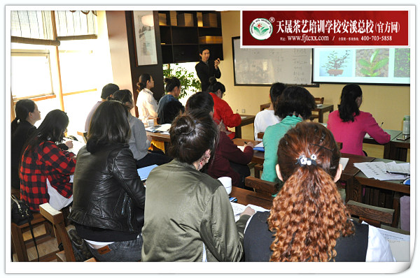 第129期天晟茶艺培训学校中国茶学系统培训班全体学员合照(图2)