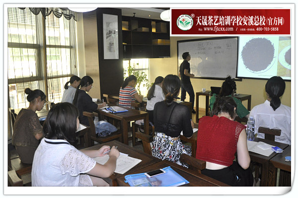 第133期天晟茶艺培训学校中国茶学系统培训班全体学员合照(图2)