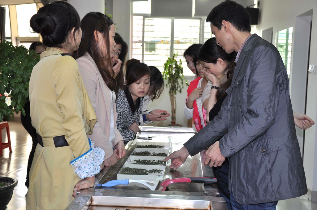 第60期天晟茶艺培训学校中国茶学系统培训班全体学员合照(图1)