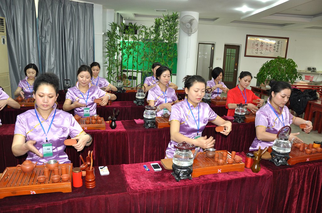 第61期天晟茶艺培训学校中国茶学系统培训班全体学员合照(图3)