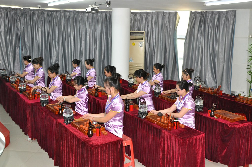 第81期天晟茶艺培训学校中国茶学系统培训班全体学员合照(图3)