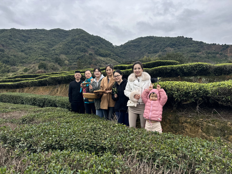 天晟茶艺培训班课程第5天我们上茶山了(图8)